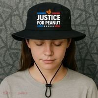 Justice For Peanut The Squirrel Bucket Hat thumb 3