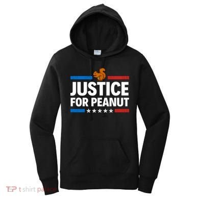 Justice For Peanut The Squirrel Women's Hoodie