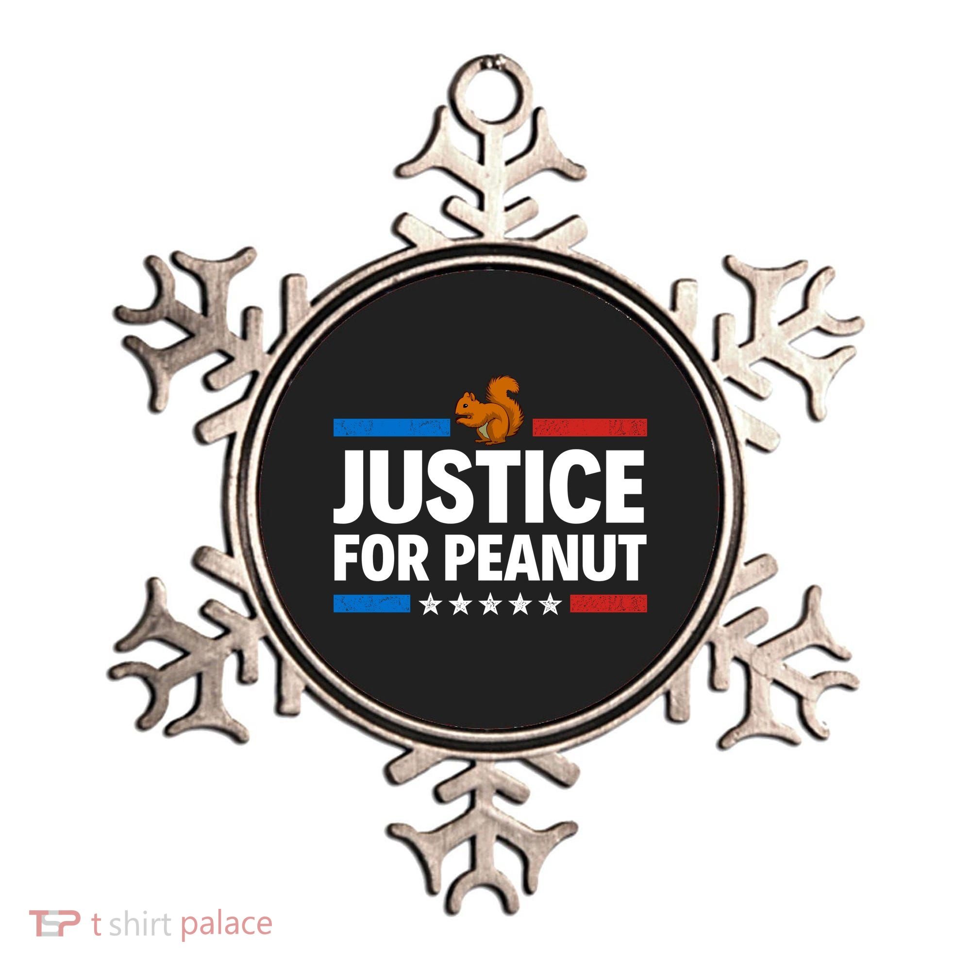 Justice For Peanut The Squirrel Ornament