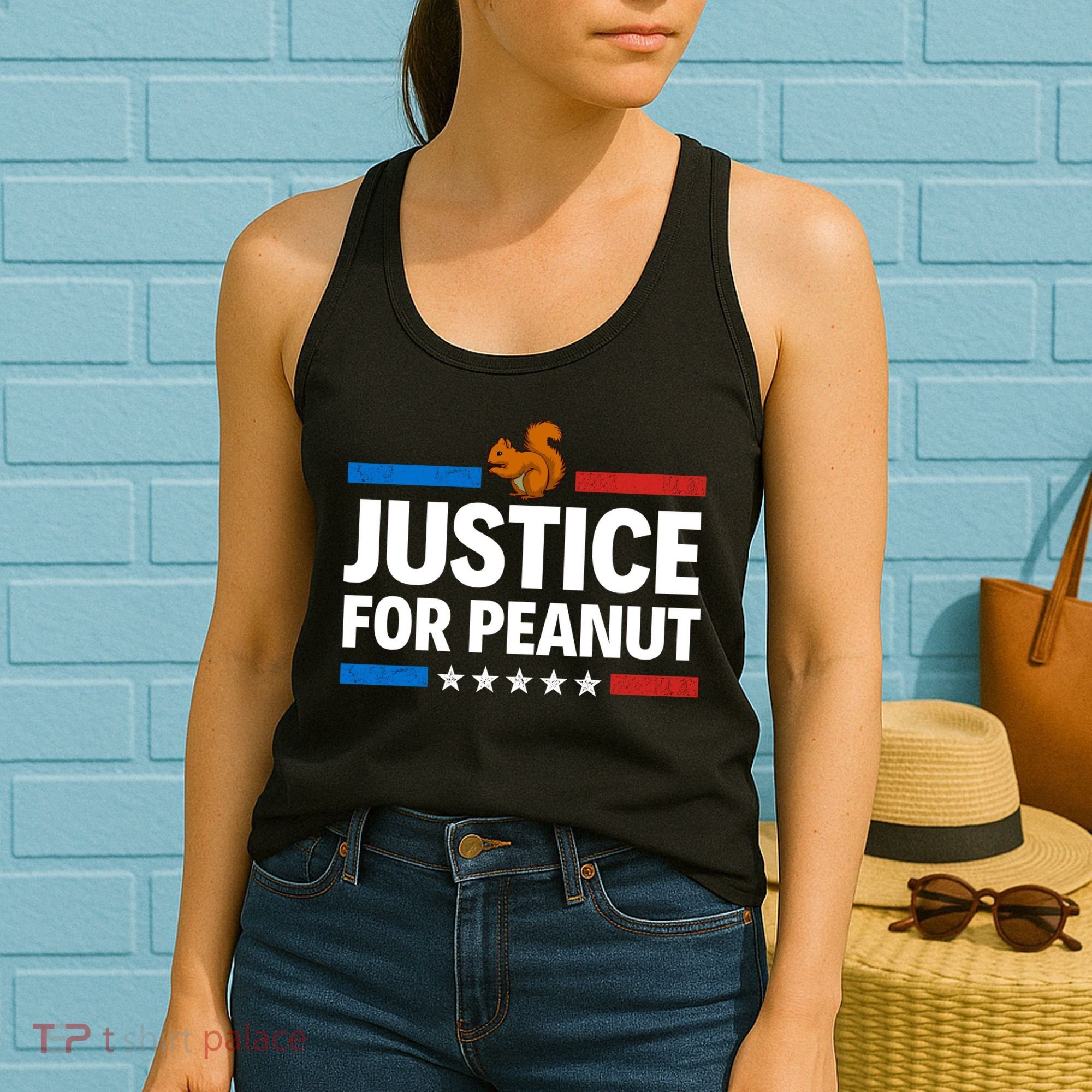Justice For Peanut The Squirrel Women's Tank Top