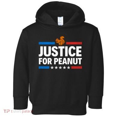 Justice For Peanut The Squirrel Toddler Hoodie