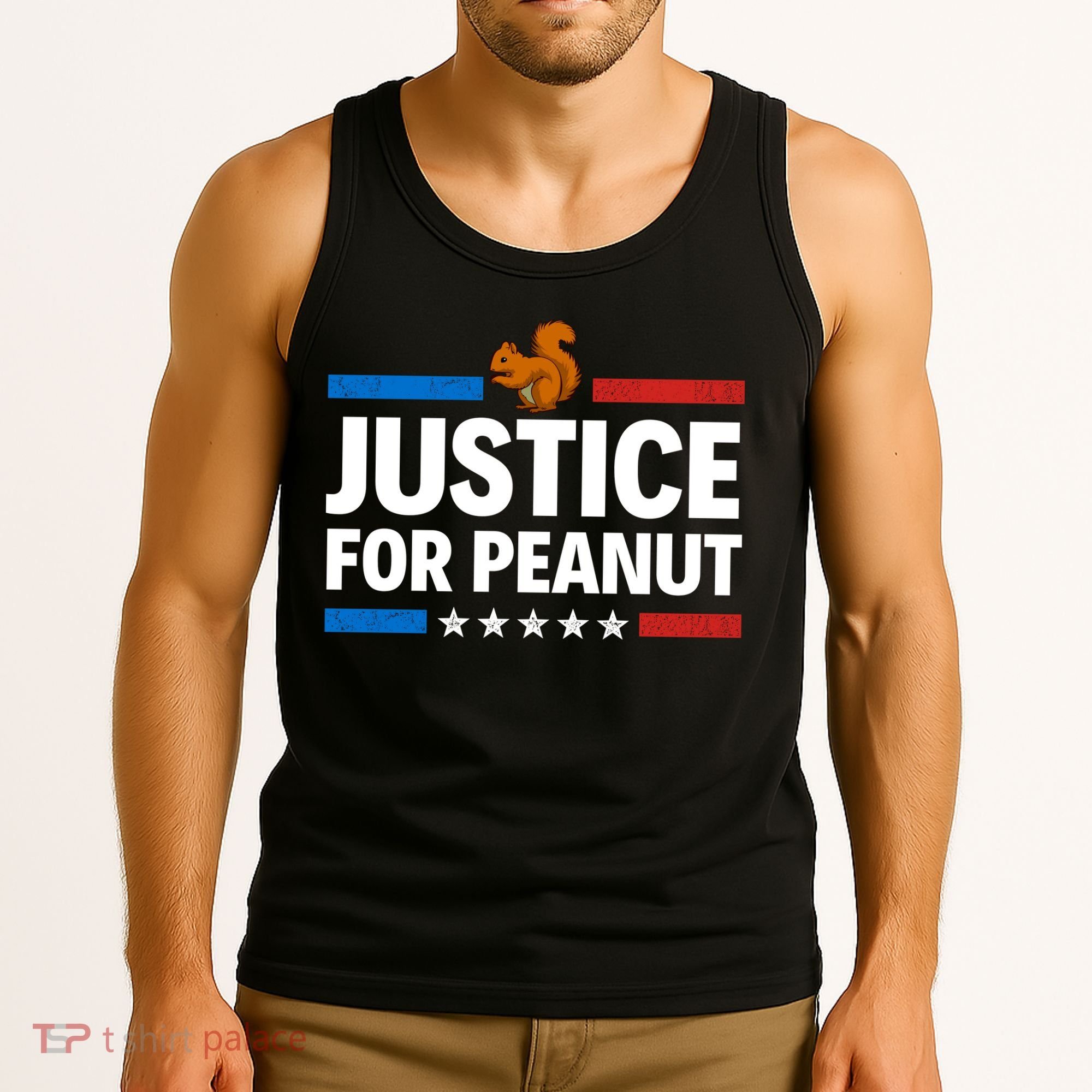Justice For Peanut The Squirrel Tank Top
