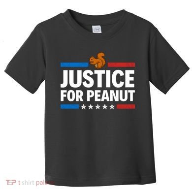 Justice For Peanut The Squirrel Toddler T-Shirt