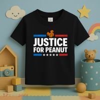 Justice For Peanut The Squirrel Toddler T-Shirt thumb 3