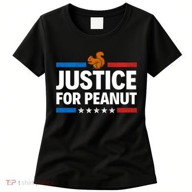 Justice For Peanut The Squirrel Women's T-Shirt