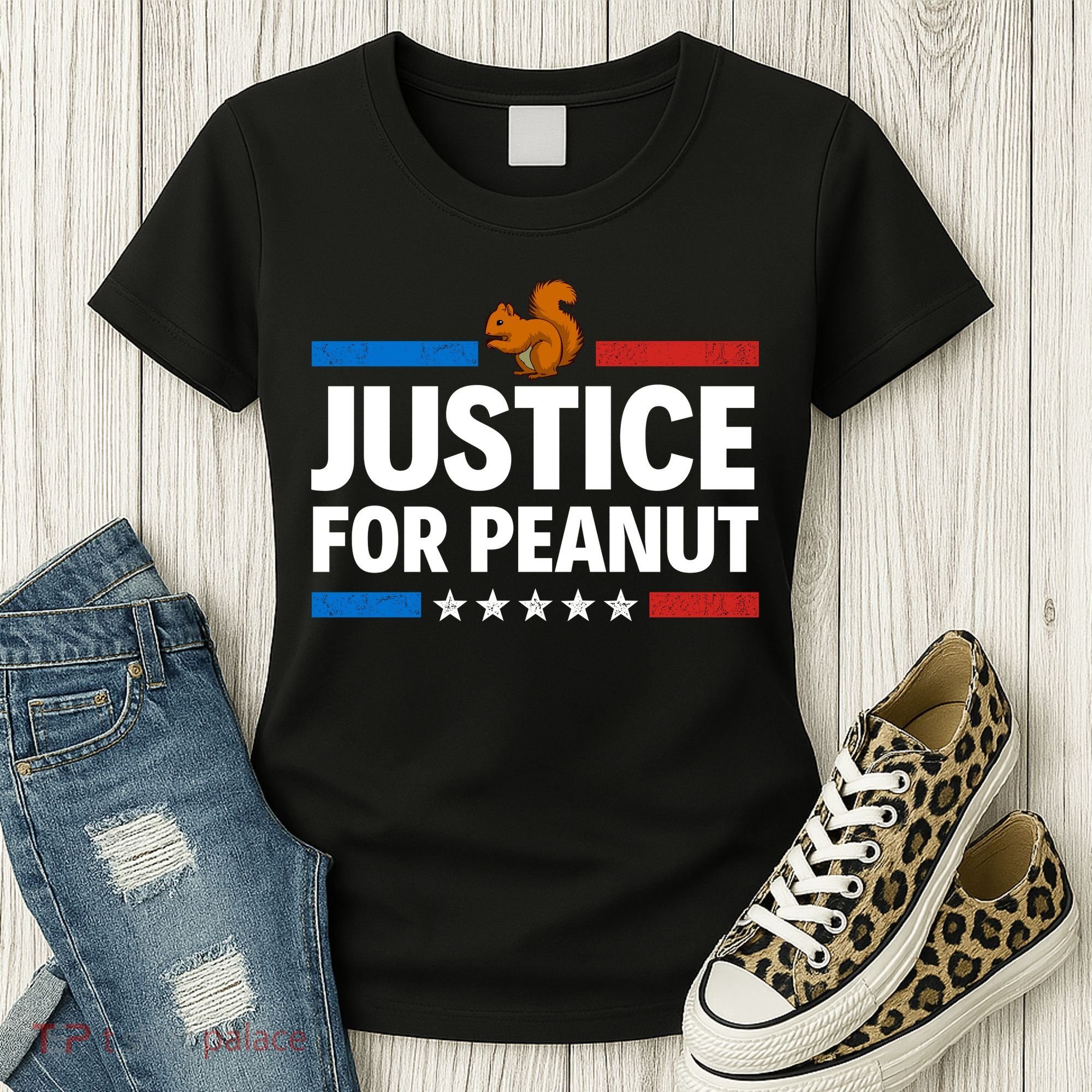 Justice For Peanut The Squirrel Women's T-Shirt
