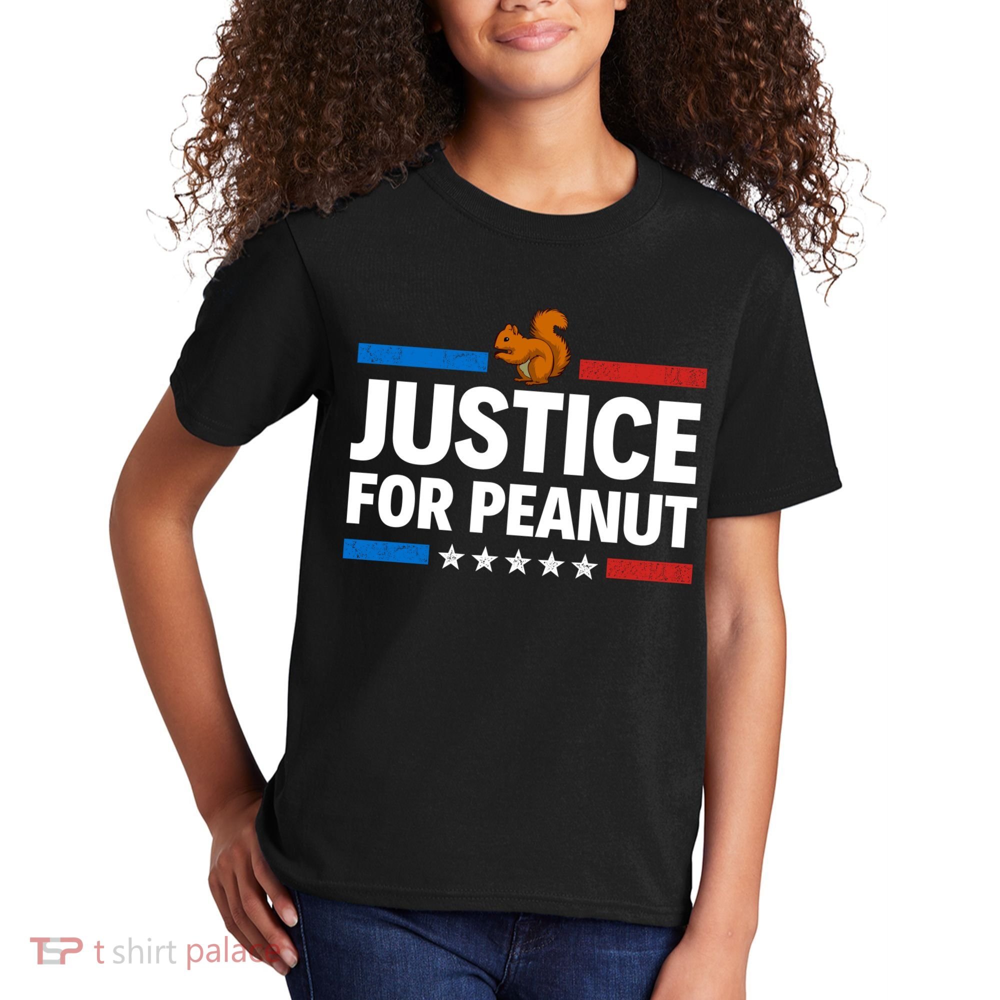 Justice For Peanut The Squirrel Kids T-Shirt