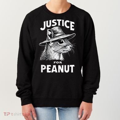 Justice For Peanut The Squirrel P’Nut Pnut Peanut Squirrel Women's Sweatshirt