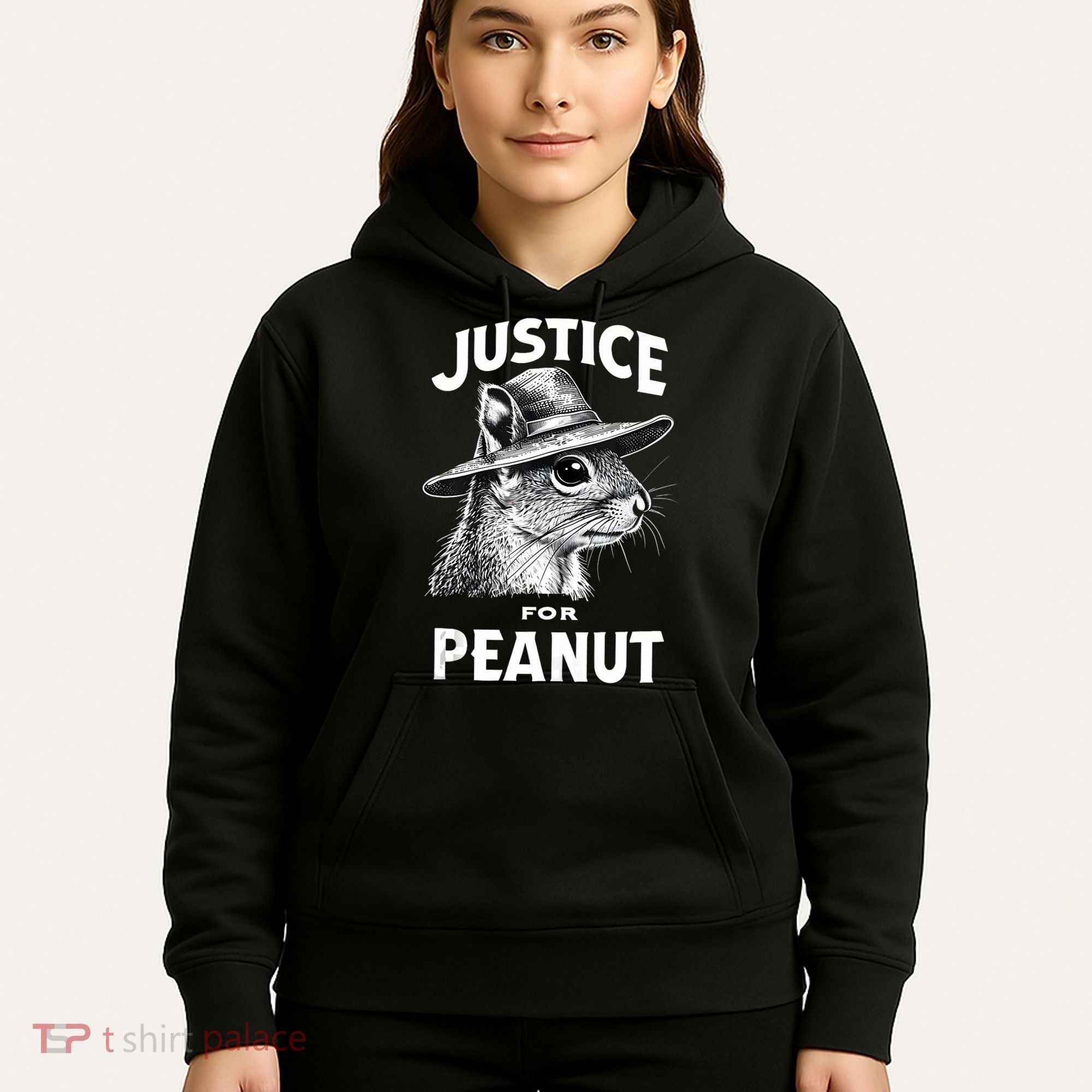Justice For Peanut The Squirrel P’Nut Pnut Peanut Squirrel Hoodie