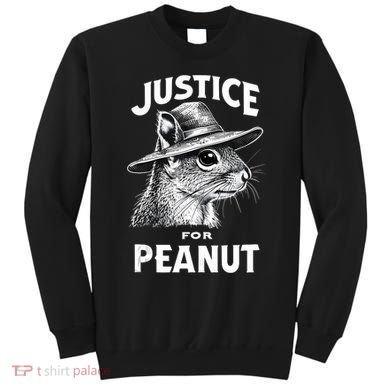 Justice For Peanut The Squirrel P’Nut Pnut Peanut Squirrel Sweatshirt