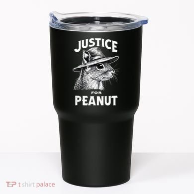 Justice For Peanut The Squirrel P’Nut Pnut Peanut Squirrel Tumbler
