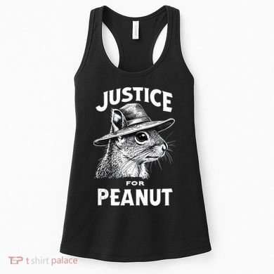 Justice For Peanut The Squirrel P’Nut Pnut Peanut Squirrel Women's Tank Top