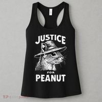 Justice For Peanut The Squirrel P’Nut Pnut Peanut Squirrel Women's Tank Top thumb 3