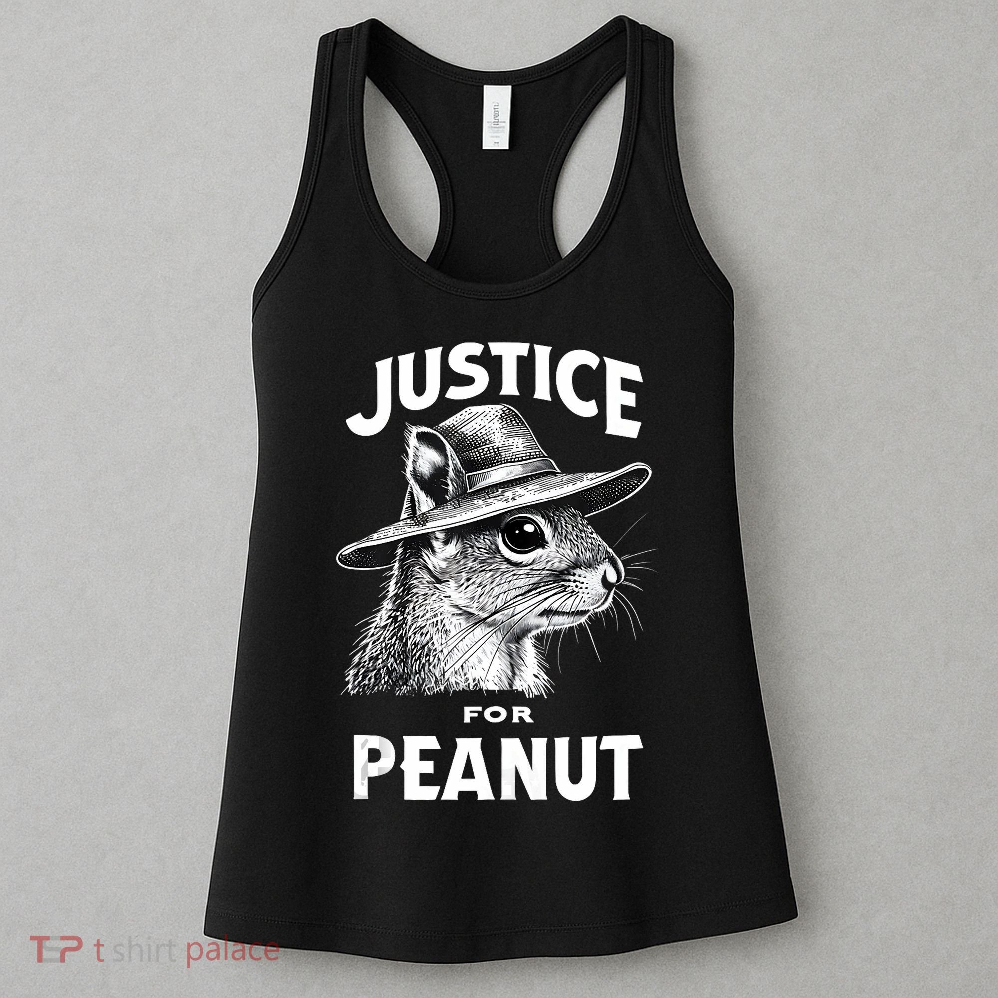Justice For Peanut The Squirrel P’Nut Pnut Peanut Squirrel Women's Tank Top