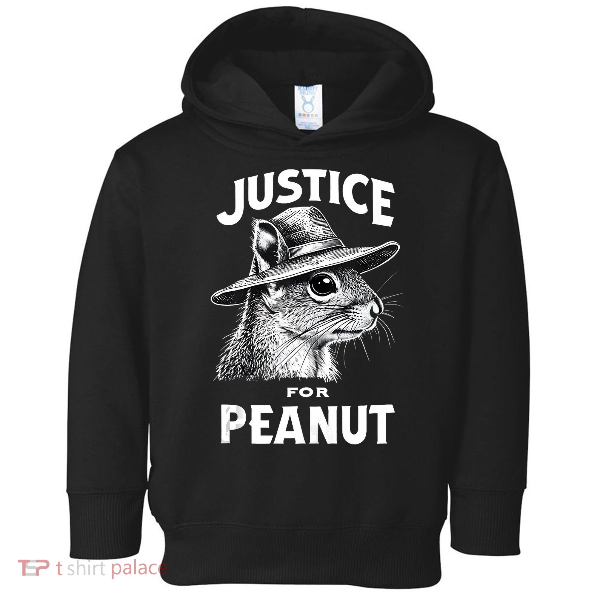 Justice For Peanut The Squirrel P’Nut Pnut Peanut Squirrel Toddler Hoodie
