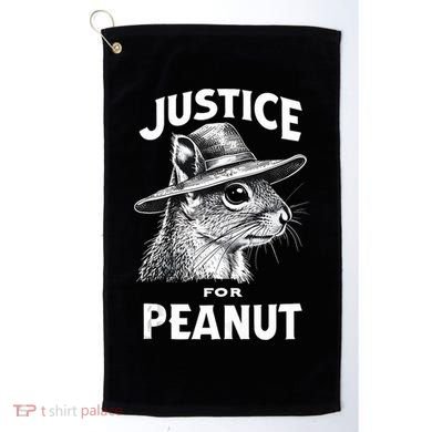 Justice For Peanut The Squirrel P’Nut Pnut Peanut Squirrel Golf Towel