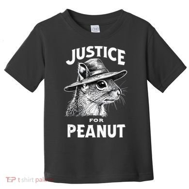 Justice For Peanut The Squirrel P’Nut Pnut Peanut Squirrel Toddler T-Shirt