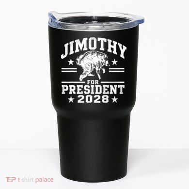 Jimothy For President 2028 Viral Racoon Tumbler