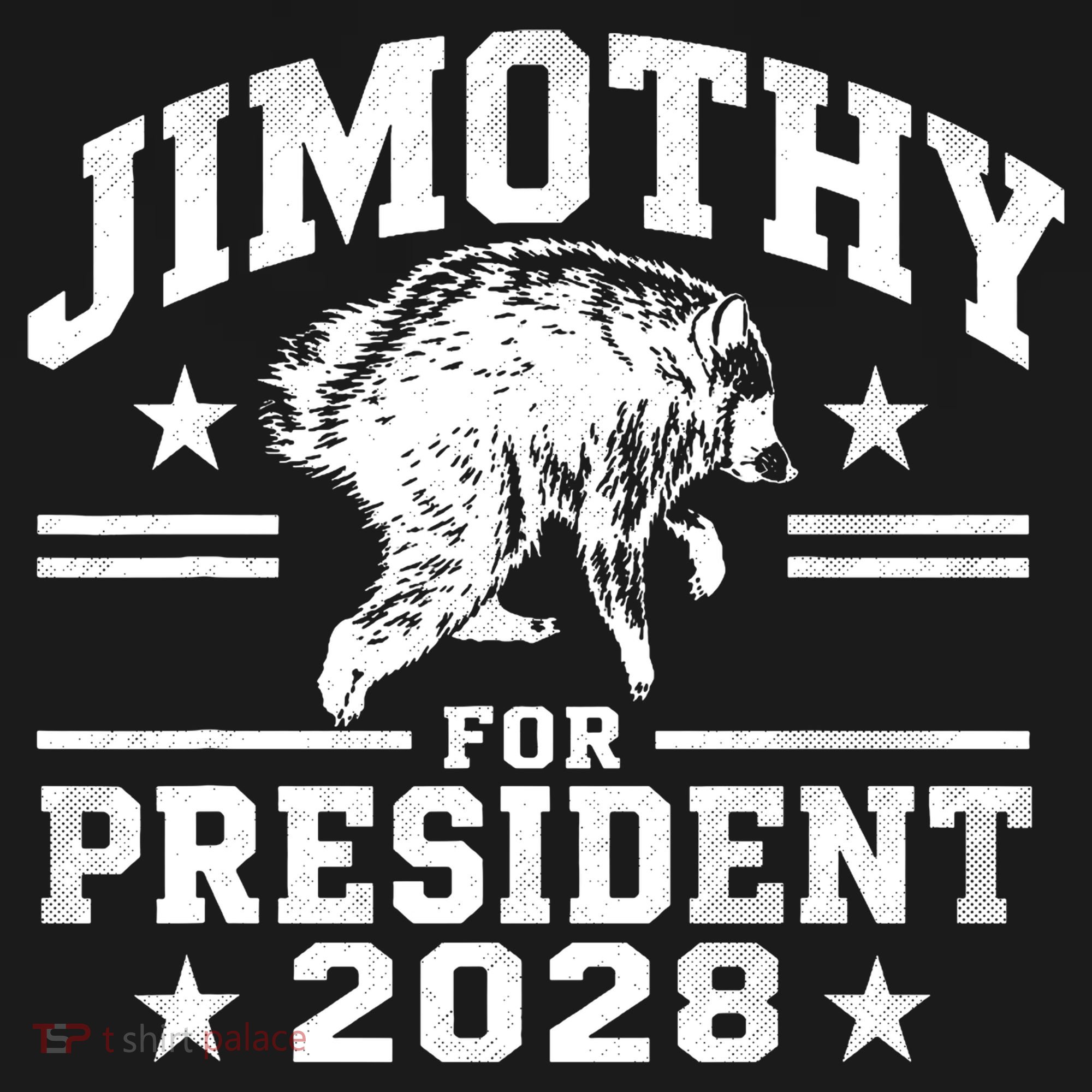 Jimothy For President 2028 Viral Racoon Tote Bag