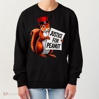 Justice For Peanut The Squirrel Peanut Squirrel Women's Sweatshirt thumb 0