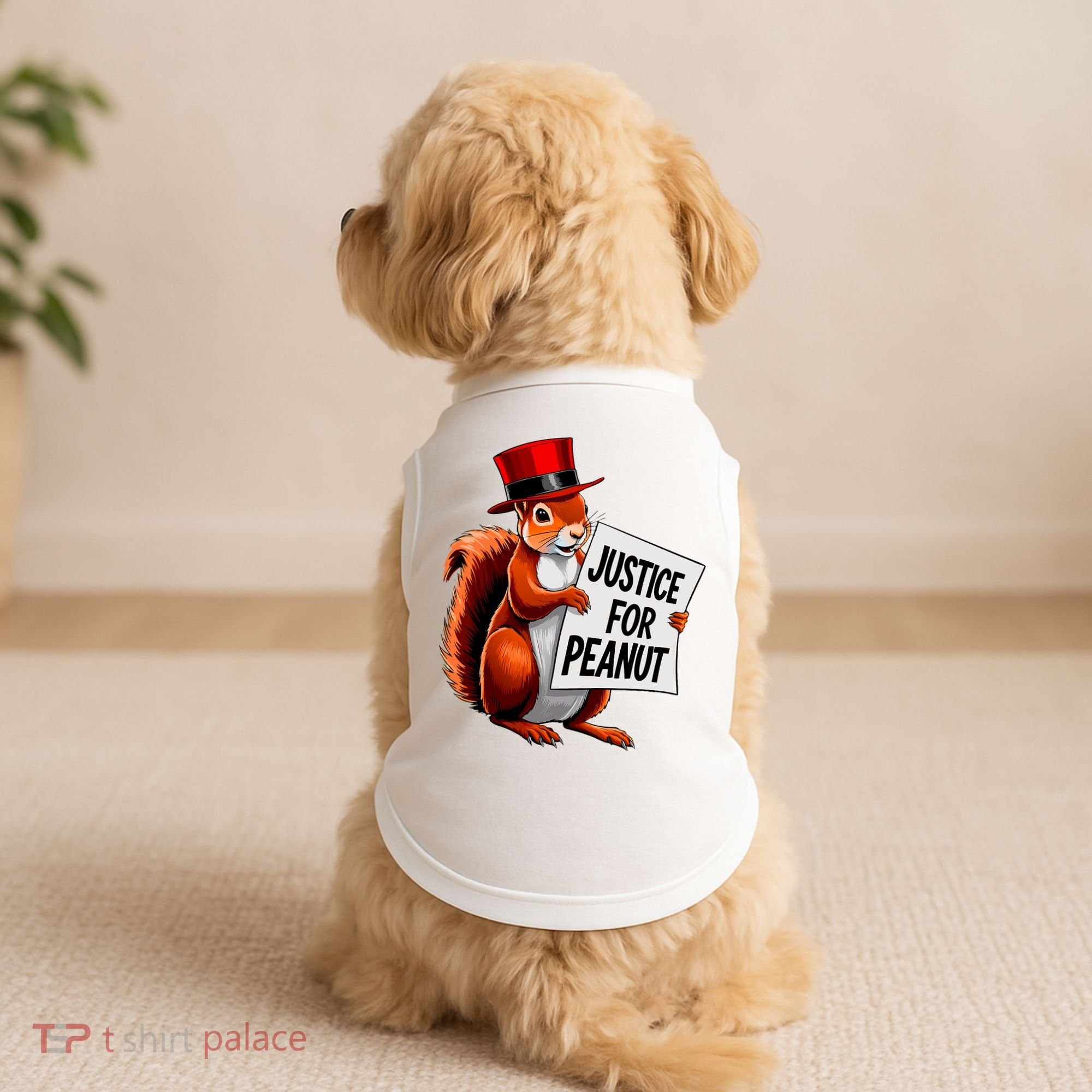 Justice For Peanut The Squirrel Peanut Squirrel Doggie Tank