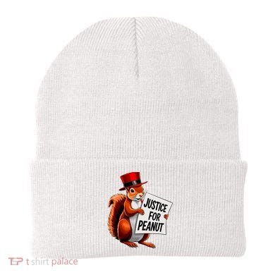 Justice For Peanut The Squirrel Peanut Squirrel Beanie