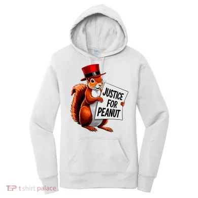Justice For Peanut The Squirrel Peanut Squirrel Women's Hoodie