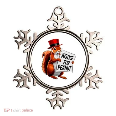 Justice For Peanut The Squirrel Peanut Squirrel Ornament