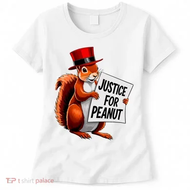 Justice For Peanut The Squirrel Peanut Squirrel Women's T-Shirt