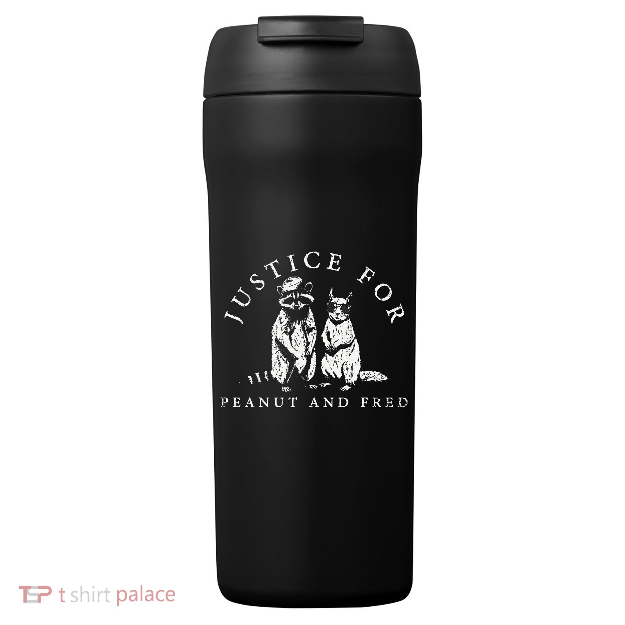 Justice For Peanut And Fred Animal Rights Activism 24oz Duet Stainless Steel Tumbler