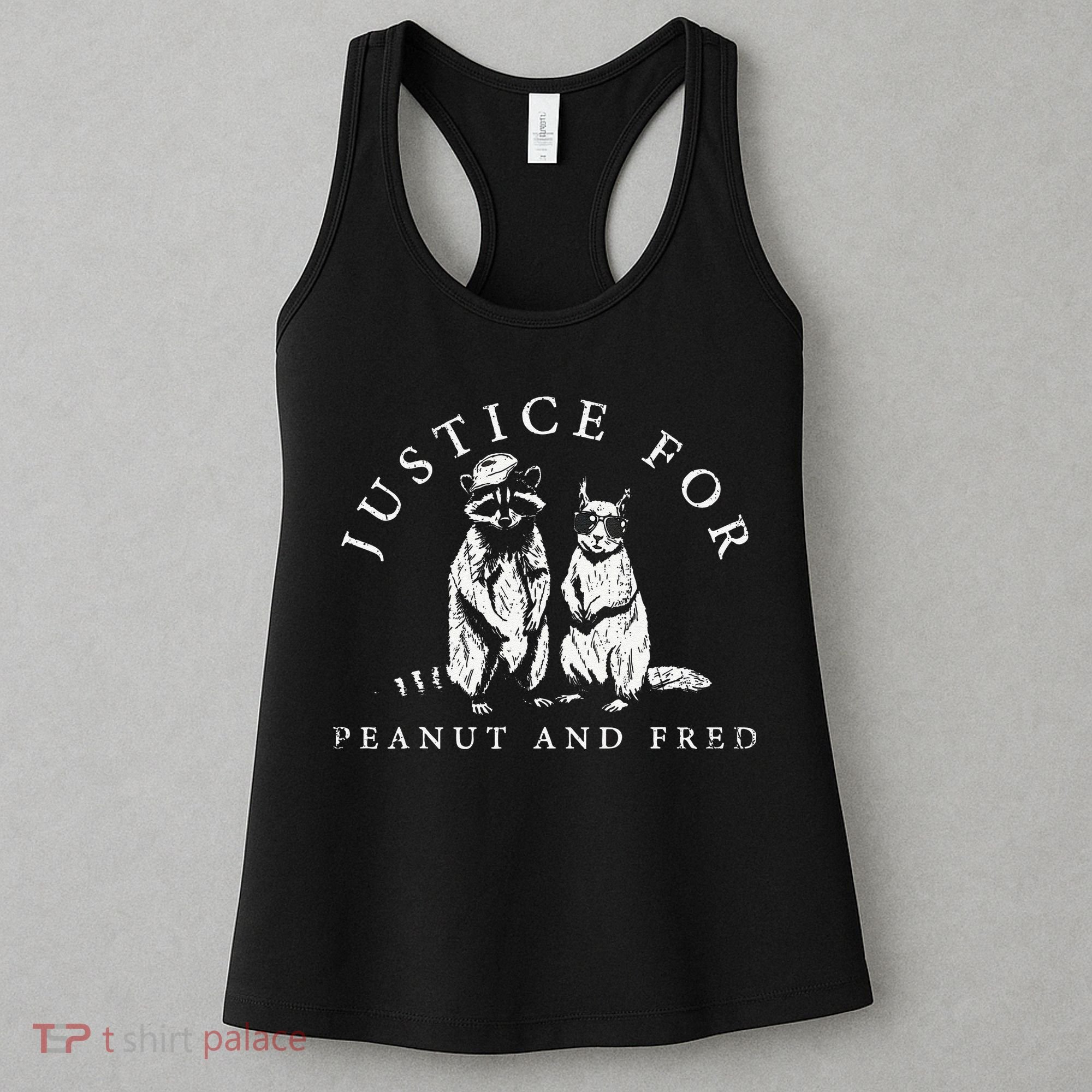 Justice For Peanut And Fred Animal Rights Activism Women's Tank Top