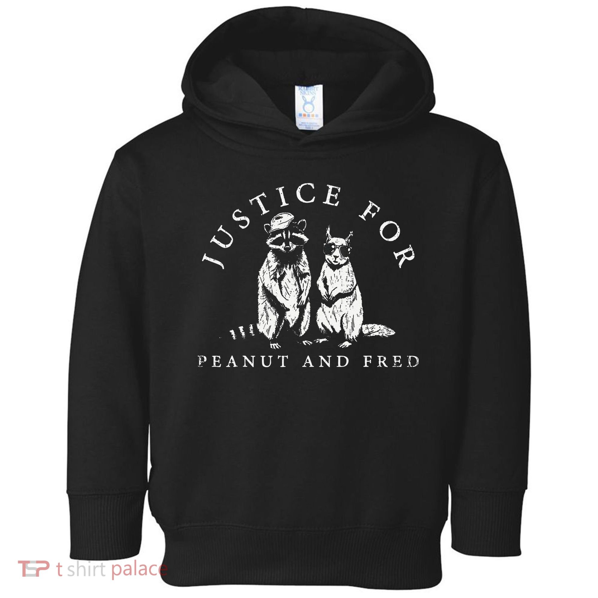 Justice For Peanut And Fred Animal Rights Activism Toddler Hoodie