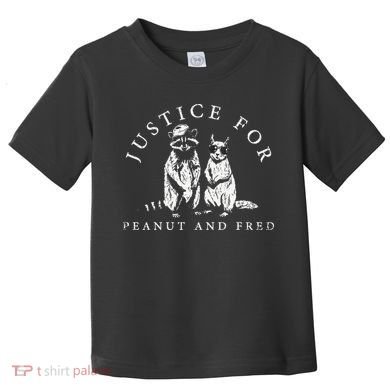 Justice For Peanut And Fred Animal Rights Activism Toddler T-Shirt