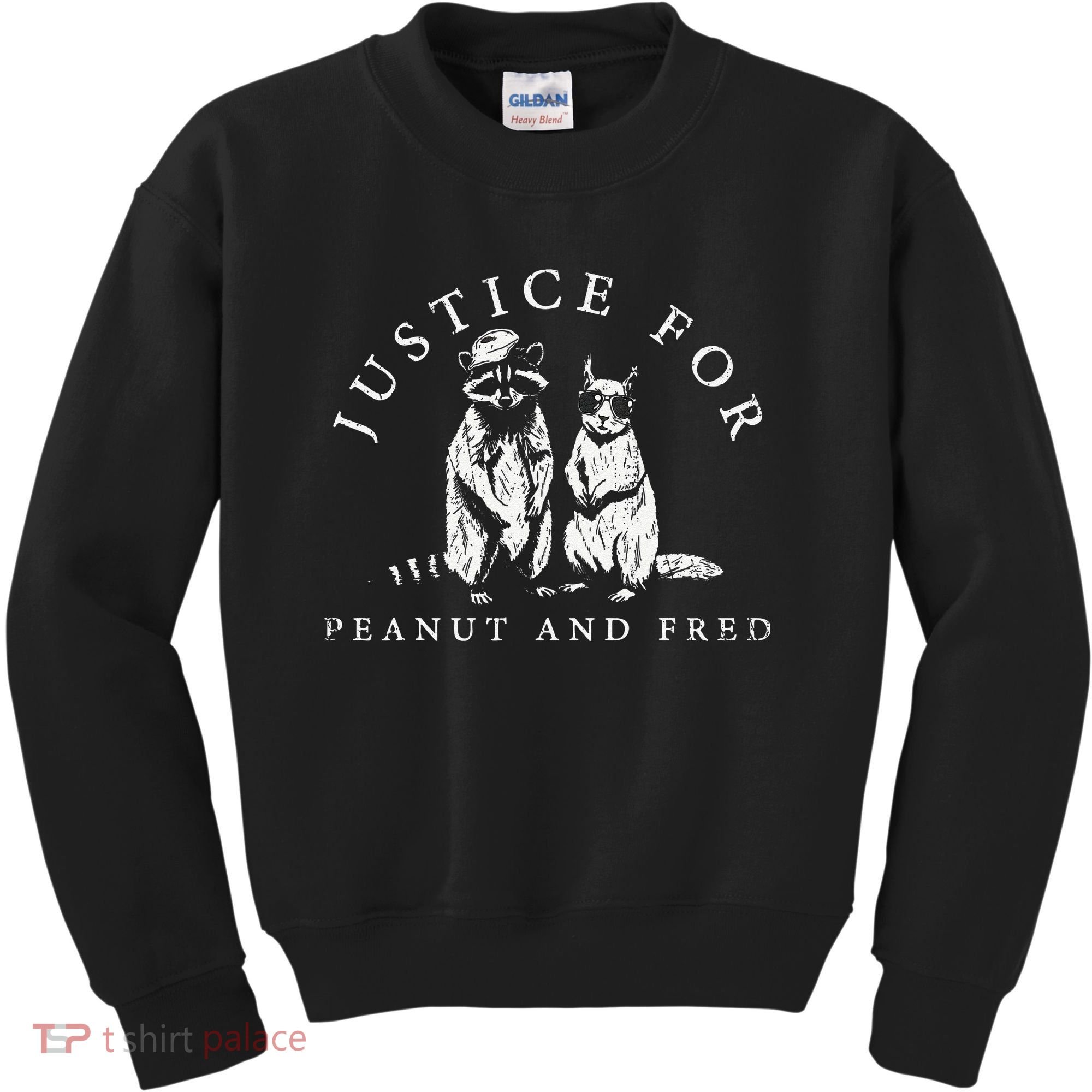 Justice For Peanut And Fred Animal Rights Activism Kids Sweatshirt