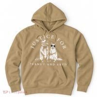 Justice For Peanut And Fred Animal Rights Activism Hoodie thumb 0