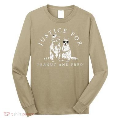 Justice For Peanut And Fred Animal Rights Activism Long Sleeve Shirt