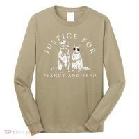 Justice For Peanut And Fred Animal Rights Activism Long Sleeve Shirt thumb 0