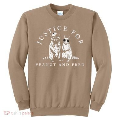 Justice For Peanut And Fred Animal Rights Activism Sweatshirt