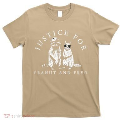 Justice For Peanut And Fred Animal Rights Activism T-Shirt