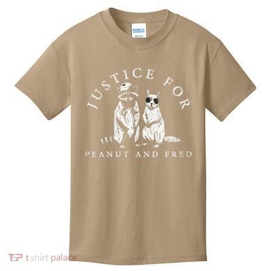 Justice For Peanut And Fred Animal Rights Activism Kids T-Shirt