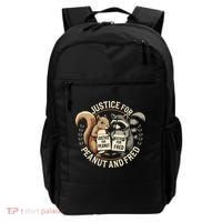 Justice For Peanut And Fred Peanut Squirrel Fred Raccoon Backpack thumb 0