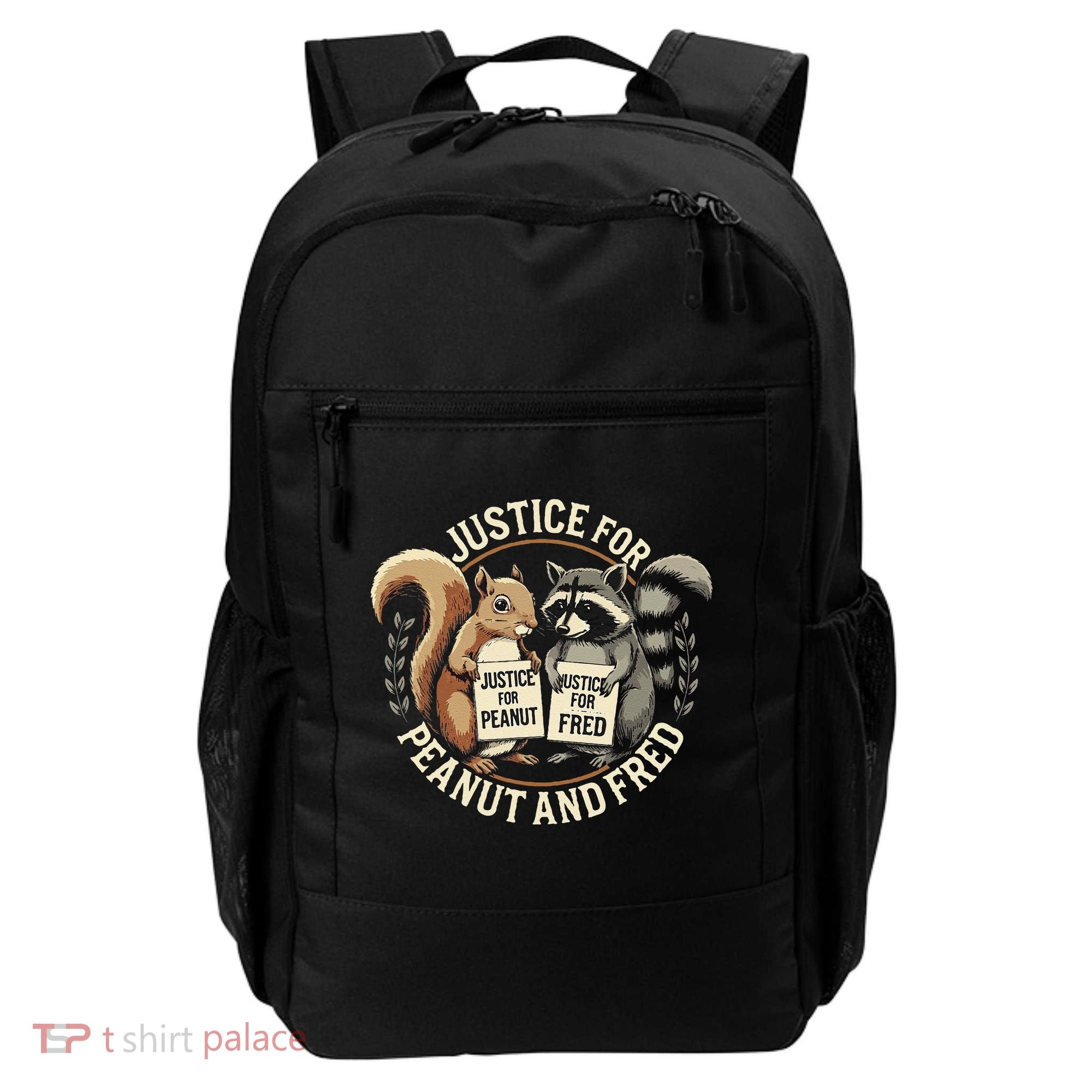 Justice For Peanut And Fred Peanut Squirrel Fred Raccoon Backpack