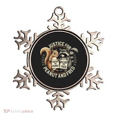 Justice For Peanut And Fred Peanut Squirrel Fred Raccoon Ornament