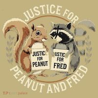 Justice For Peanut And Fred Peanut Squirrel Fred Raccoon Hoodie thumb 7