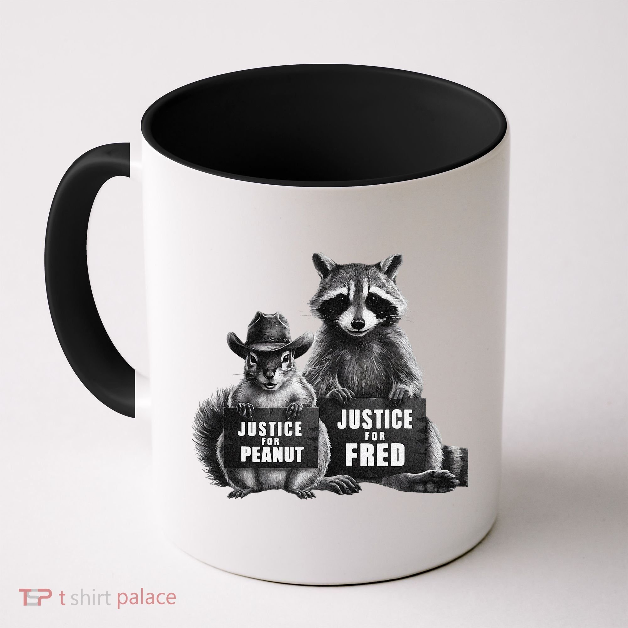 Justice For Peanut The Squirrel And Fred The Raccoon Coffee Mug
