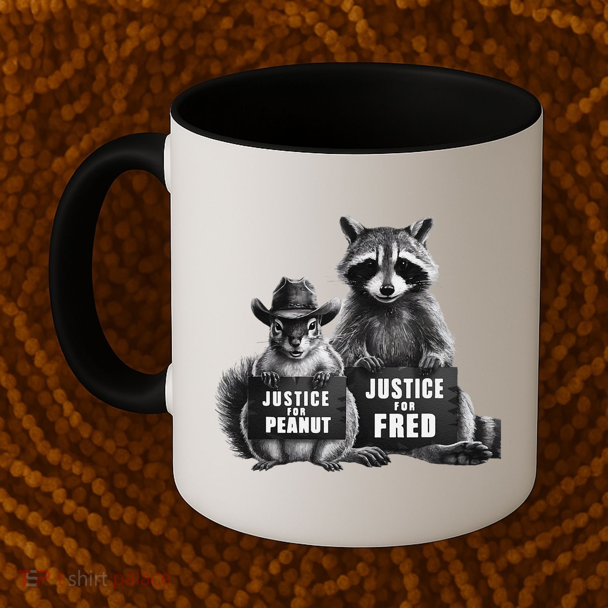 Justice For Peanut The Squirrel And Fred The Raccoon Coffee Mug