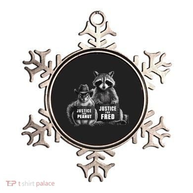 Justice For Peanut The Squirrel And Fred The Raccoon Ornament