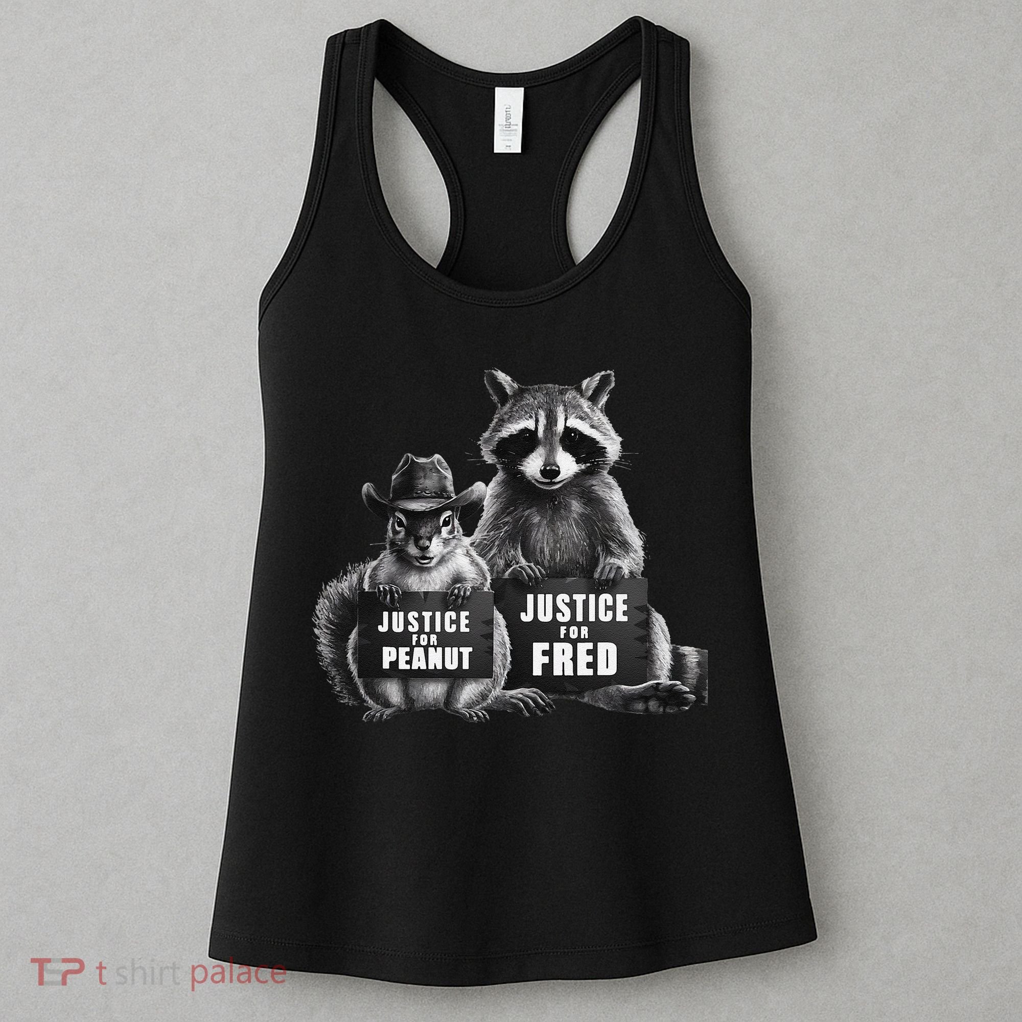 Justice For Peanut The Squirrel And Fred The Raccoon Women's Tank Top