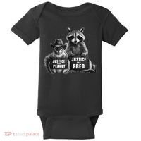 Justice For Peanut The Squirrel And Fred The Raccoon Baby Bodysuit thumb 0