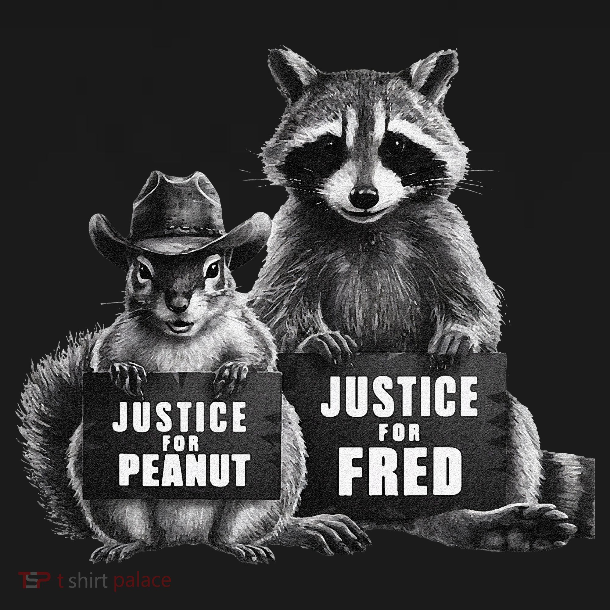 Justice For Peanut The Squirrel And Fred The Raccoon Baby Bodysuit
